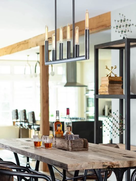 Regina Andrew Classics Wolfe Linear Chandelier Brass 9 Regina Andrew Classics Wolfe Linear Chandelier Brass - Image 7