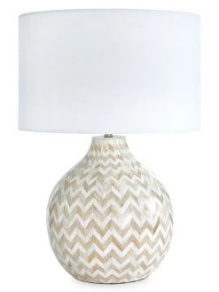 Regina Andrew Chevron Bone Table Lamp