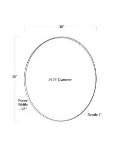 Regina Andrew Classics Rowen Mirror Brass -Regina Andrew Official Shop unnamed file 1108