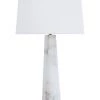 Regina Andrew Large Quatrefoil Alabaster Table Lamp
