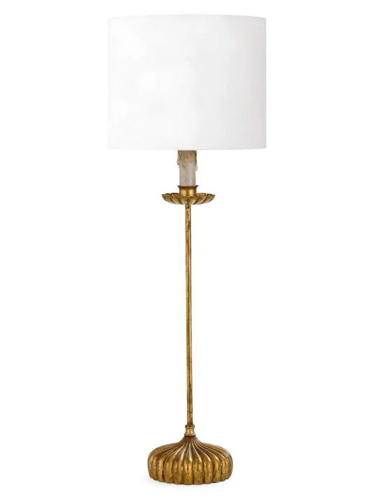 Regina Andrew Clove Stem Buffet Natural Linen Shade Table Lamp 3 Regina Andrew Clove Stem Buffet Natural Linen Shade Table Lamp