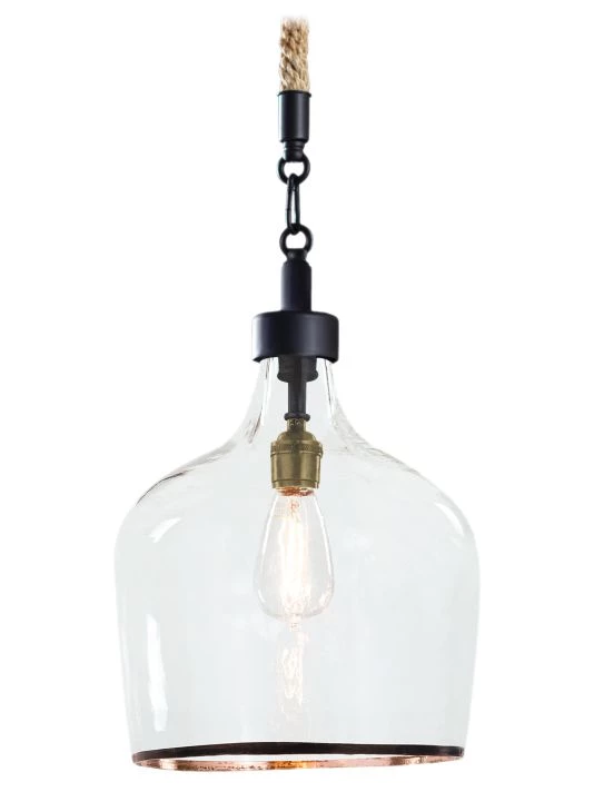 Regina Andrew Small Demi John Pendant Glass Lamp Shade 3 Regina Andrew Small Demi John Pendant Glass Lamp Shade