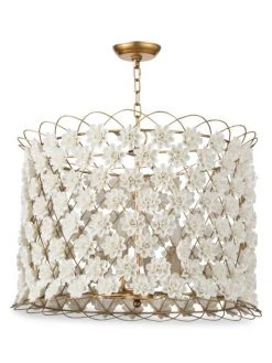 Regina Andrew Alice Porcelain Flower Pendant Light