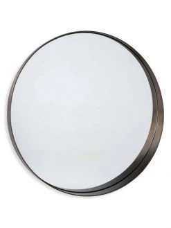 Regina Andrew Classics Gunner Round Mirror Silver