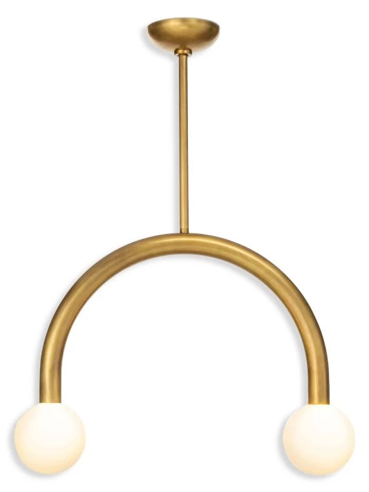 Regina Andrew Classics Happy Pendant - Small Brass 11 Regina Andrew Classics Happy Pendant - Small Brass - Image 9
