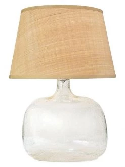 Regina Andrew Seeded Oval Glass Table Lamp