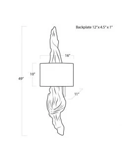 Regina Andrew Modern Glamour Driftwood Sconce Gold 15 Regina Andrew Modern Glamour Driftwood Sconce Gold -Regina Andrew Official Shop unnamed file 343