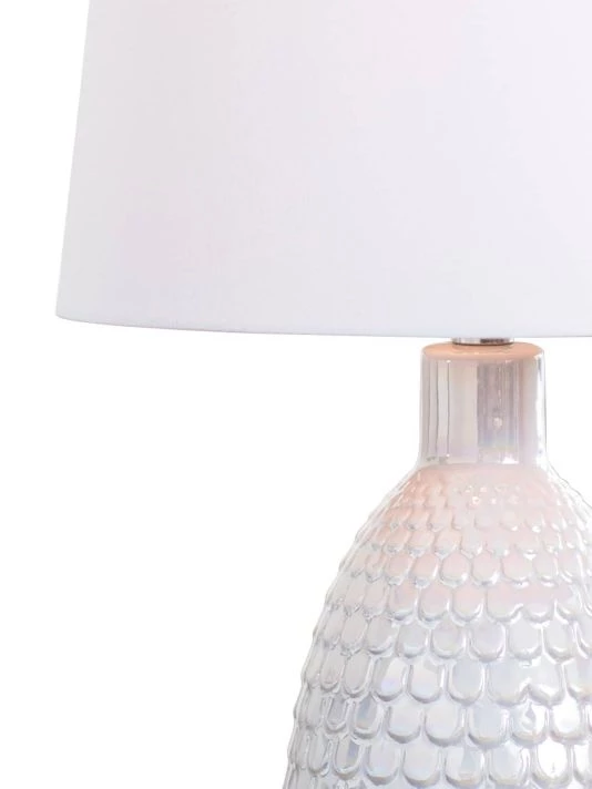 Regina Andrew Coastal Chic Living Glimmer Ceramic Table Lamp 4 Regina Andrew Coastal Chic Living Glimmer Ceramic Table Lamp - Image 2