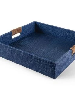 Regina Andrew Coastal Chic Logia Large Square Tray Blue -Regina Andrew Official Shop unnamed file 389