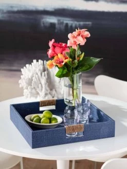 Regina Andrew Coastal Chic Logia Large Square Tray Blue -Regina Andrew Official Shop unnamed file 390