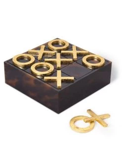 Regina Andrew New South Faux Tortoise Tic Tac Toe Board