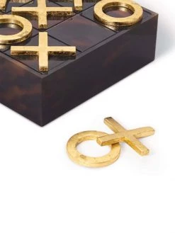 Regina Andrew New South Faux Tortoise Tic Tac Toe Board -Regina Andrew Official Shop unnamed file 419