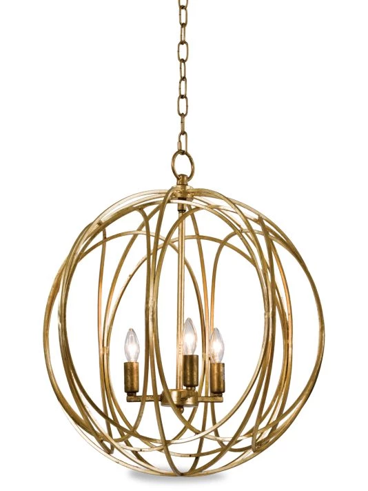 Regina Andrew Ofelia Large Gold Leaf Pendant 3 Regina Andrew Ofelia Large Gold Leaf Pendant