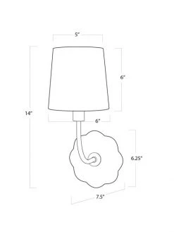 Regina Andrew Classics Camilla Bent Arm Sconce -Regina Andrew Official Shop unnamed file 659