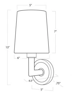 Regina Andrew Classics Legend Single Sconce Black -Regina Andrew Official Shop unnamed file 672