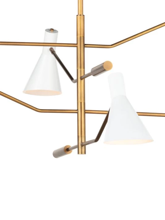 Regina Andrew La Modern Spyder Chandelier White 4 Regina Andrew La Modern Spyder Chandelier White - Image 2