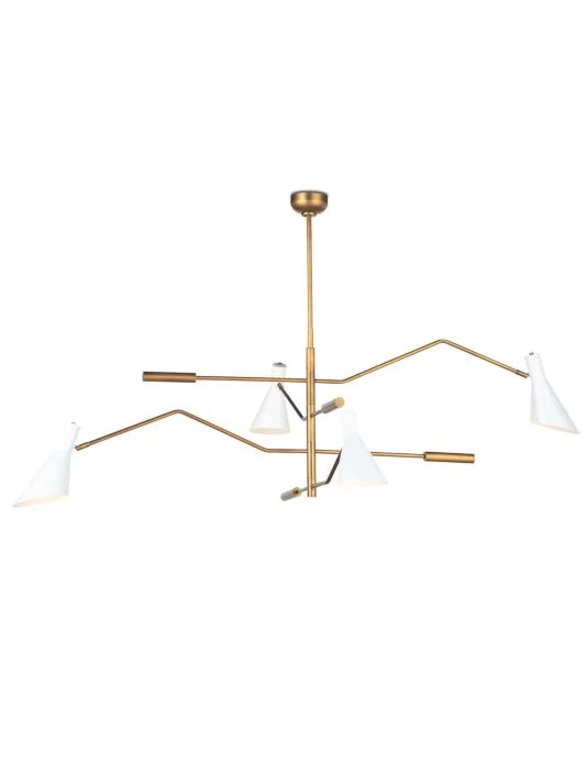 Regina Andrew La Modern Spyder Chandelier White 8 Regina Andrew La Modern Spyder Chandelier White - Image 6