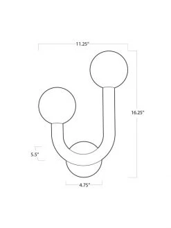 Regina Andrew Classics Happy Sconce - Left Side Brass 20 Regina Andrew Classics Happy Sconce - Left Side Brass -Regina Andrew Official Shop unnamed file 79