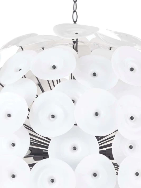 Regina Andrew Classics Poppy Glass Chandelier 4 Regina Andrew Classics Poppy Glass Chandelier - Image 2