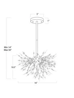 Regina Andrew Modern Glamour Chiffon Semi-Flush Mount -Regina Andrew Official Shop unnamed file 875