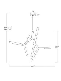 Regina Andrew LA Modern Traveler Chandelier Black -Regina Andrew Official Shop unnamed file 887