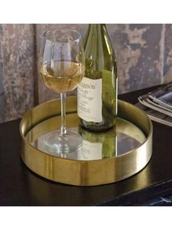 Regina Andrew Mirrored Brass Tray/Set Of 2 -Regina Andrew Official Shop unnamed file 898