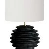 Regina Andrew Accordion Ebony Wood Table Lamp